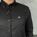 Camisa Social Lacoste - Preta