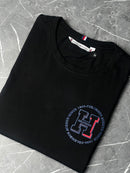 Camiseta Tommy Hilfiger  - Preta  - Algodão Egípcio