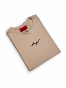 Camiseta Hugo Boss - Bege  - Algodão Egípcio