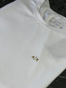 Camiseta Armani Exchange - Bege - Algodão Egípicio