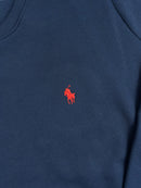 Moletom Polo Ralph S/Capuz - Azul Marinho