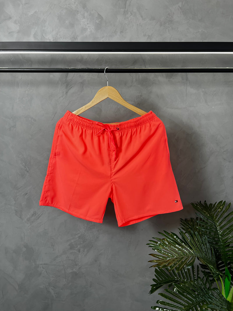 Short Tactel Tommy Hilfiger - Rosa