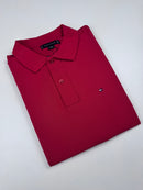 Camisa Gola Polo Tommy Hilfiger - Vermelha