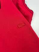 Camisa Gola Polo Lacoste Paris C/Ziper - Vermelha