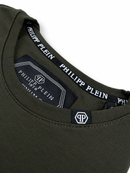Camiseta Philipp Plein - Algodão Egípicio - Verde Militar