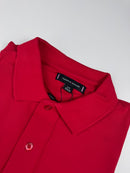 Camisa Gola Polo Tommy Hilfiger - Vermelha
