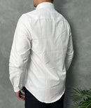 Camisa Social Tommy Hilfiger Oxford - Branca