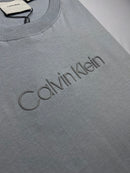 Camiseta Calvin Klein - Cinza - Seda Pima