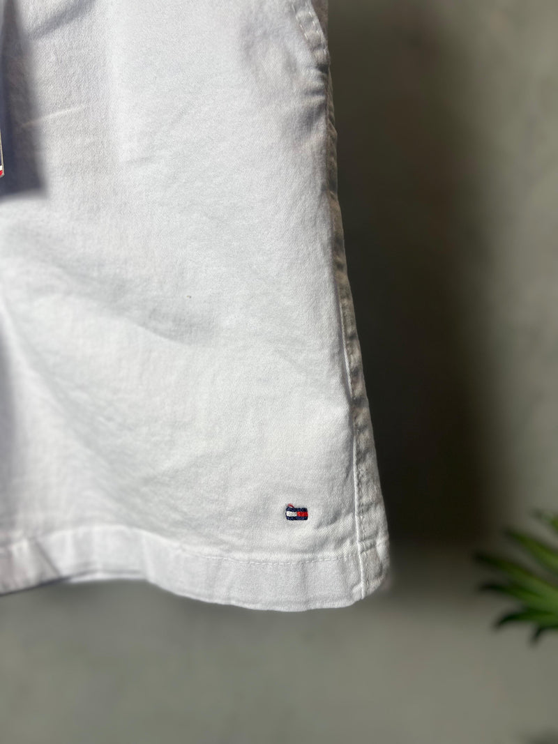 Short Sarja Tommy Hilfiger - Branca