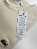 Camiseta Lacoste  - Off White - Algodão Egípcio