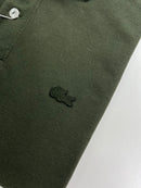 Camisa Gola Polo Lacoste Monocromática - Verde Militar