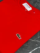 Camiseta Lacoste - Vermelha - Algodão Egípicio