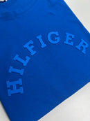 Camiseta Tommy Hilfiger - Azul  - Algodão Egípcio