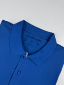 Camisa Gola Polo Calvin Klein - Azul Royal