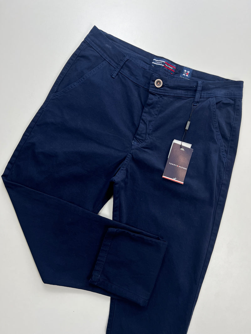Calça Sarja Tommy Hilfiger  - Azul Marinho
