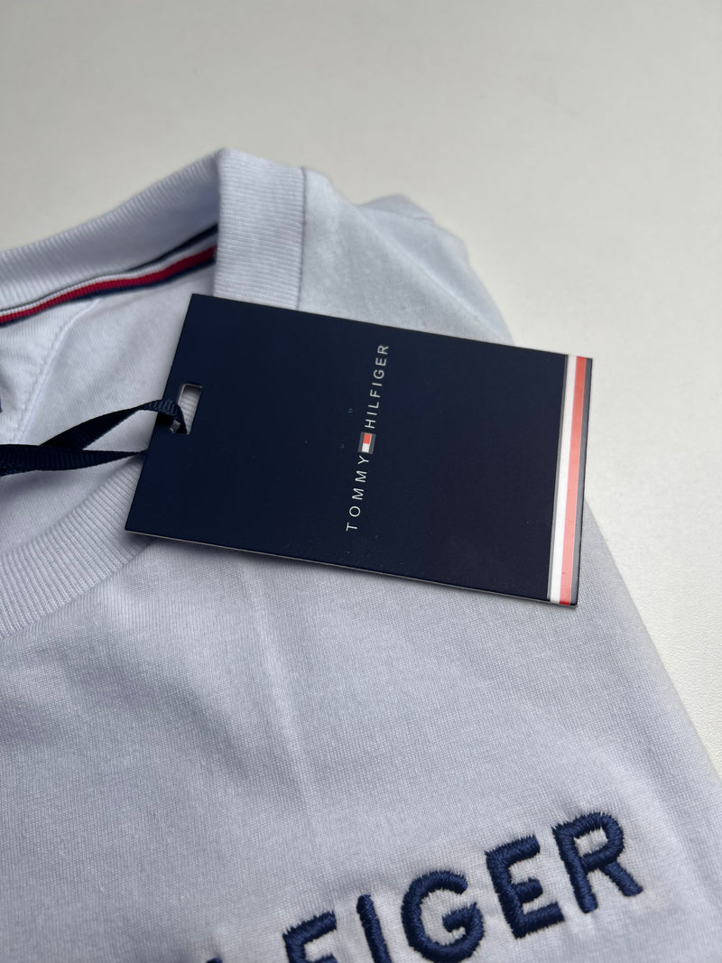 Camiseta Tommy Hilfiger - Branca - Seda Pima