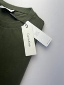 Camiseta Calvin Klein - Verde Militar - Seda Pima