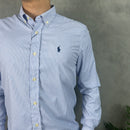 Camisa Social AZ/BR  Polo Ralph Lauren Oxford - Xadrez