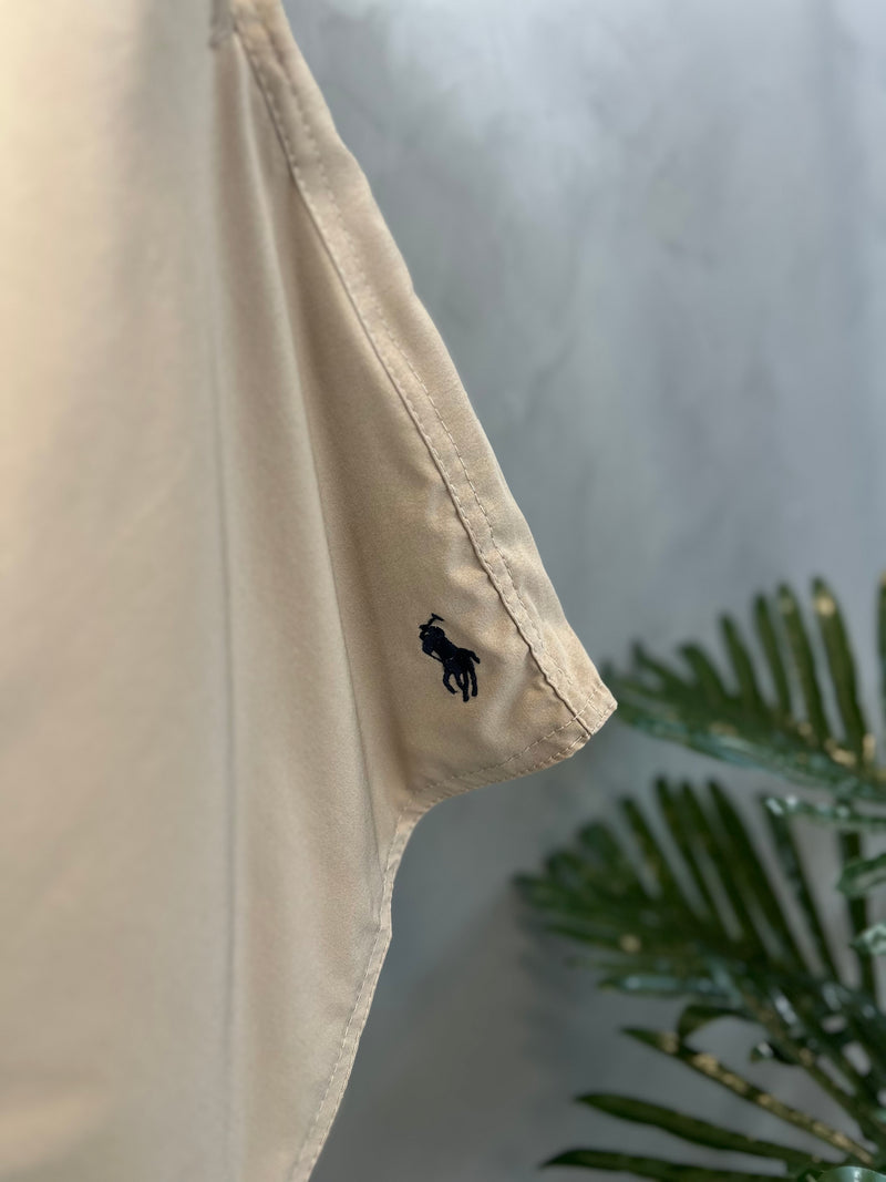 Short Tactel Polo Ralph Lauren - Marrom