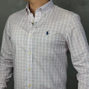 Camisa Social Polo Ralph Lauren Oxford - Xadrez BR/LR
