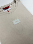 Camiseta Hugo Boss - Bege - Algodão Egípcio