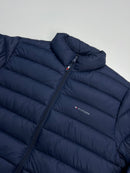 Jaqueta Puffer Tommy Hilfiger - Importada - Azul Marinho