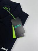 Camisa Gola Polo Hugo Boss -  Preta