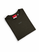 Camiseta Hugo Boss - Verde Militar  - Algodão Egípcio
