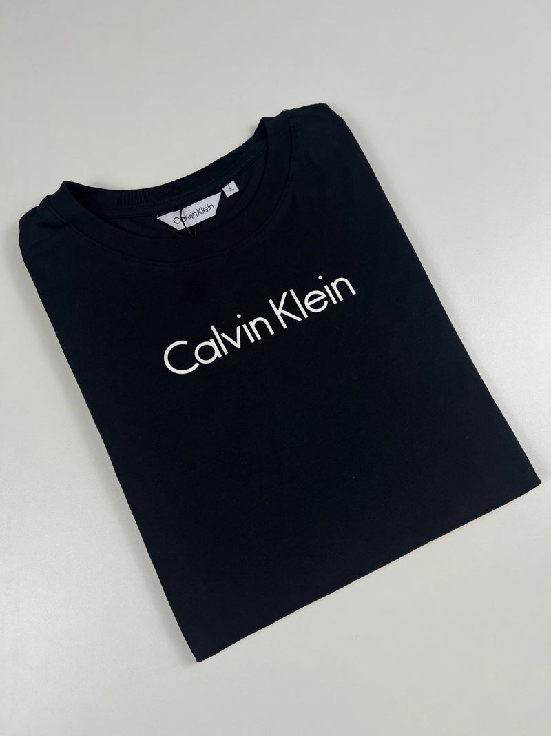 Camiseta Calvin Klein - Preta - Seda Pima
