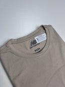Camiseta New Balance - Bege  - Algodão Egípcio