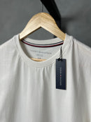 Camiseta Tommy Hilfiger - Off White - Seda Pima