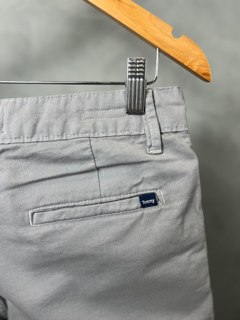 Bermuda Sarja Tommy Hilfiger - Cinza