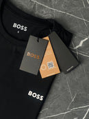 Camiseta Hugo Boss - Preta - Seda Pima