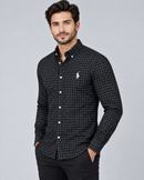 Camisa Social Pr/Br Polo Ralph Lauren Oxford - Xadrez