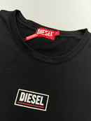 Camiseta Diesel - Preta - Algodão Egipcio