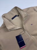 Moletom Gola Alta Tommy Hilfiger - Bege