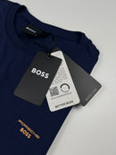 Camiseta Porsche x Boss - Azul Marinho  -  Pima Chinese Soft Touch