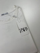 Camiseta Zara  - Branca - Importada