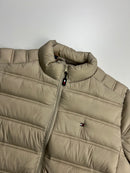 Jaqueta Puffer Tommy Hilfiger Importada - Bege