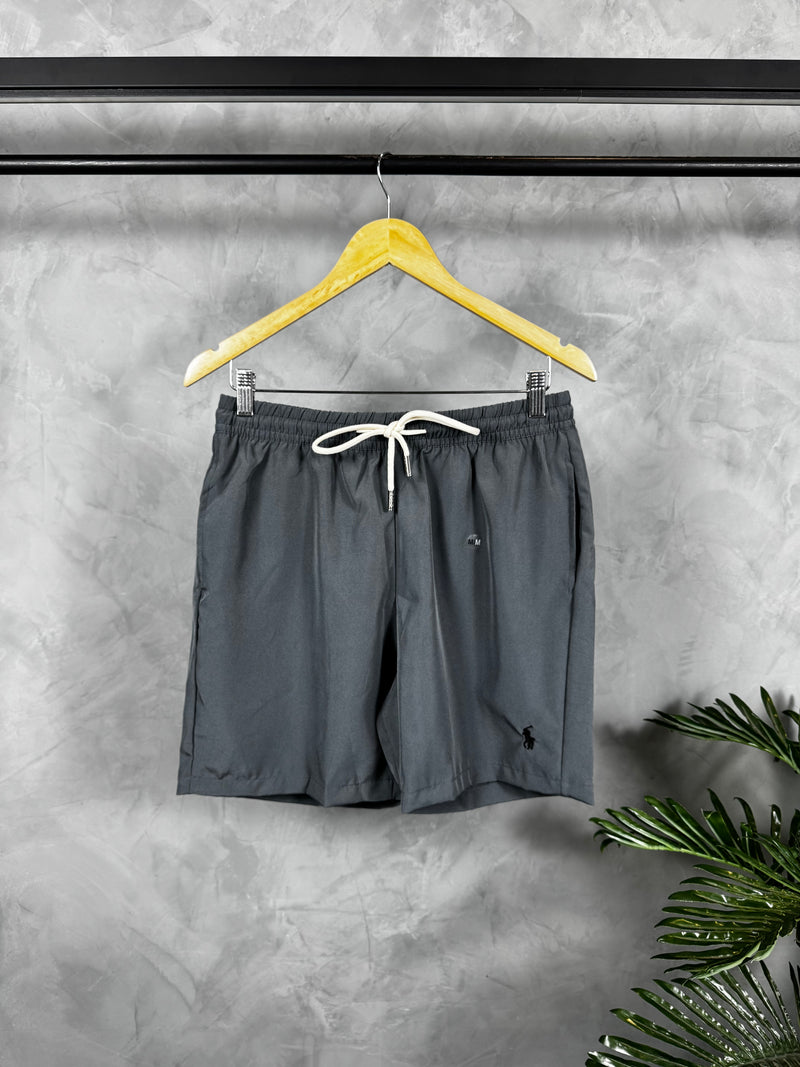 Short Tactel Premium Polo Ralph Lauren - Cinza