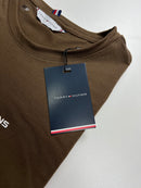 Camiseta Tommy Jeans - Marrom - Algodão Egípcio