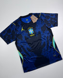 Camiseta Brasil Jordan II 2026/27  Pro - Azul