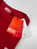 Camiseta Diesel - Vermelha -  Pima Chinese Soft Touch