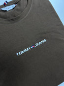 Camiseta Tommy Jeans - Marrom - Algodão Egípcio
