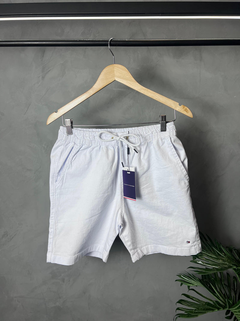 Short Sarja Tommy Hilfiger - Branca
