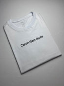 Camiseta Calvin Klein - Branca - Seda Pima