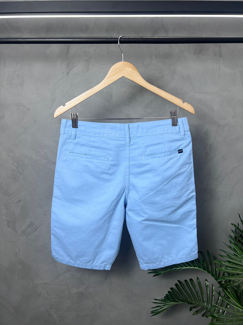 Bermuda Sarja Tommy Hilfiger - Azul  Bebê