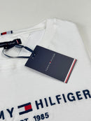 Camiseta Tommy Hilfiger - Branca - Pima Chinese