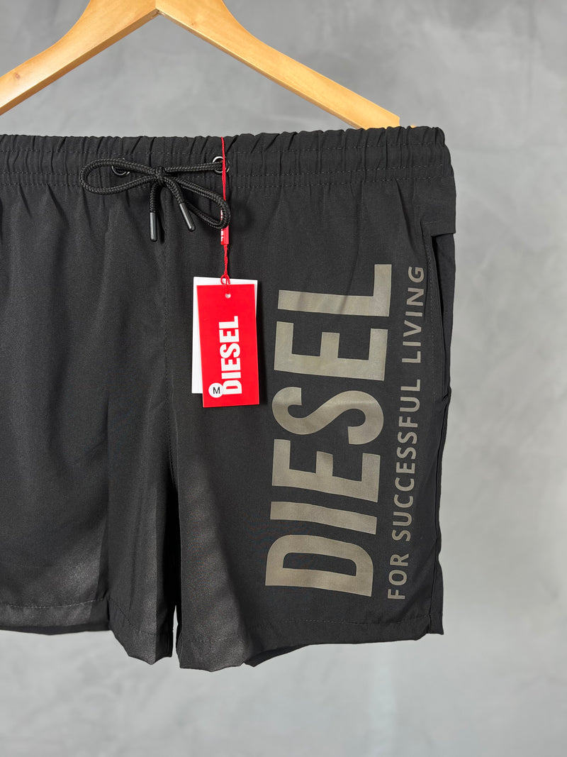 Short Tactel Diesel - Preto