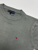Suéter Tommy Hilfiger Importado Gola Redonda  - Verde